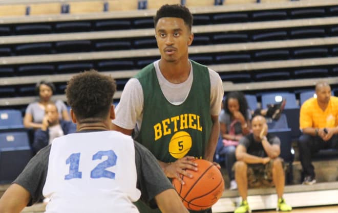 Cam Bacote scored over 1000 points in his career at Bethel, earning 1st Team All-State honors as a senior