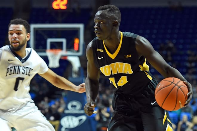 Peter Jok led Iowa with 28 points in the loss.