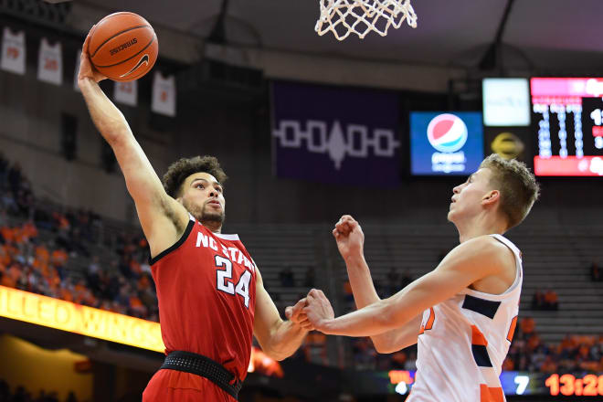 NC State Wolfpack basketball guard Devon Daniels withdrew from the NBA Draft.