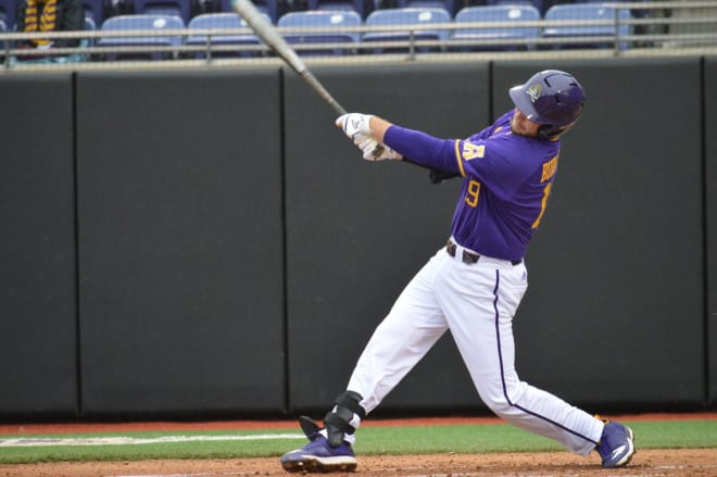 Alec Burleson went 2 for 4 with two RBI and a run in ECU's 8-2 game two victory over Western Carolina.