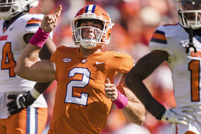 Clemson went to Cade Klubnik late after four costly turnovers.