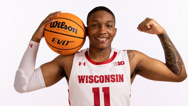 Wisconsin redshirt freshman guard Lorne Bowman