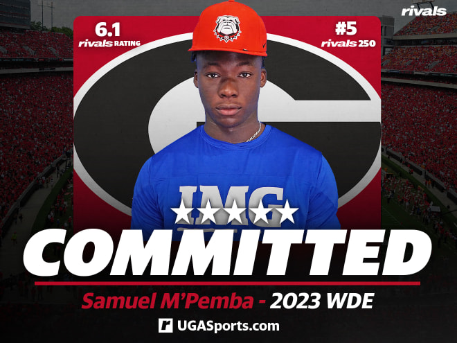 Georgia lands five-star 2023 WDE Samuel M’Pemba 