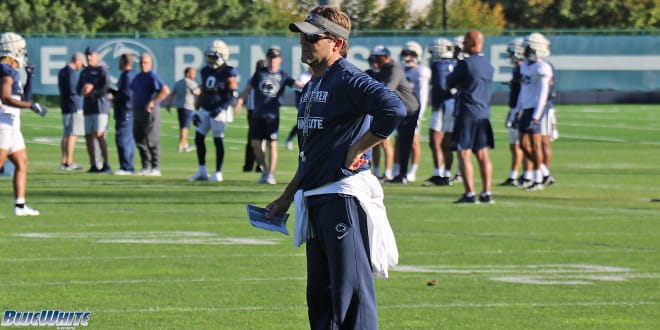 Penn State Nittany Lions football defensive coordinator Brent Pry