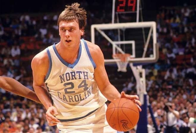 THI looks at the top UNC basketball teams ever, focusing here on the 1987 Tar Heels.