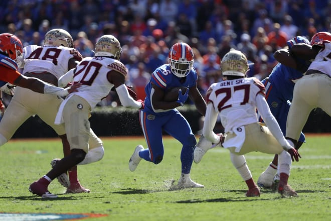 Florida State vs. Florida:  Depth Chart