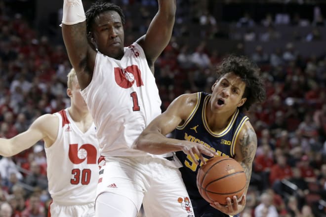 A 21-4 second-half rally by Michigan put Nebraska in another hole it couldn't climb out of in a sixth-straight loss on Tuesday night.