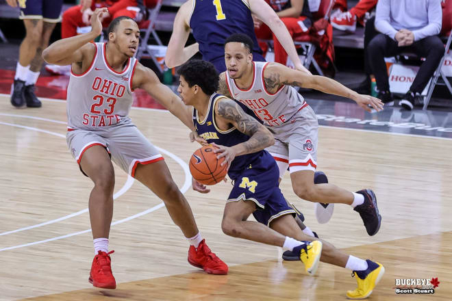 Sunday's matchup between the No. 3 Wolverines and No. 4 Buckeyes had the look and feel of an NCAA Tournament game.