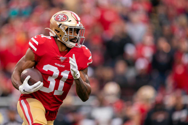 Raheem Mostert is in the third year of his three-year $8.9 million contract with the 49ers.