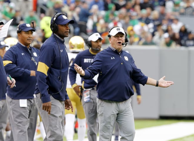 Brian Kelly is trying to find answers in 2016, similar to five years earlier in December 2011. 