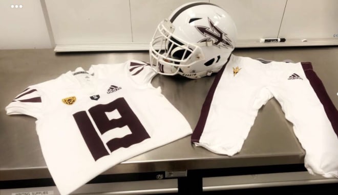 ASU football, adidas release all-white uniforms for 2019