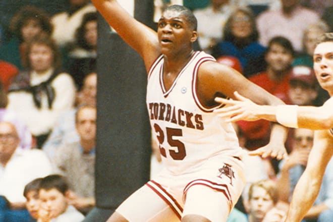 Oliver Miller checks in at No. 10 on HawgBeat's list of the greatest Razorback basketball players of all-time.