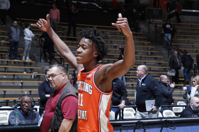 Illinois Fighting Illini sophomore guard Ayo Dosunmu will be a player to watch. 