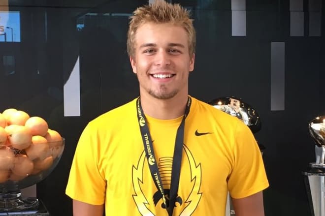 Tommy Kujawa has accepted a preferred walk-on opportunity at Iowa.