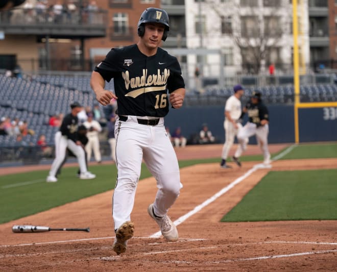 Jack Bulger is one of two fourth-year catchers on Vanderbilt's roster.