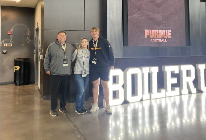 Purdue Football Official Visit Preview: 2025 OL Harrison Cluff ...