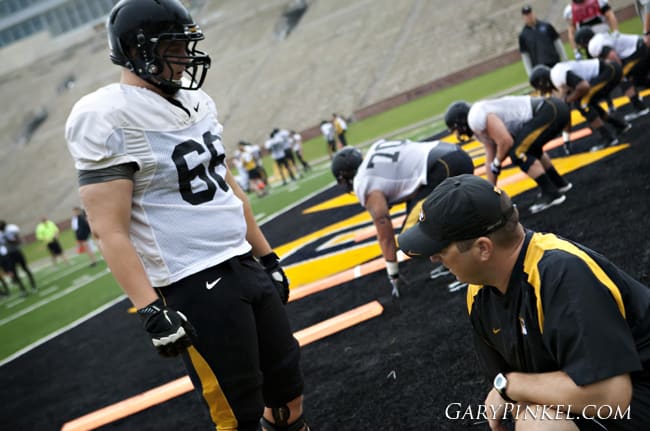 Adam Ploudre has started two games for Missouri this season.