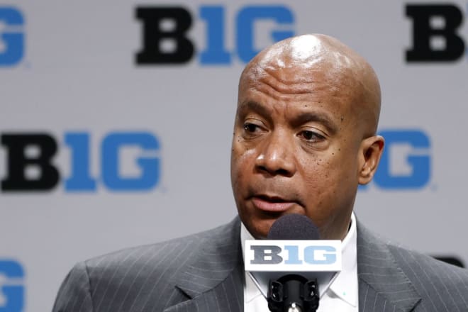 Big Ten commissioner Kevin Warren was the first Power 5 conference to announce the cancellation of fall sports. (Joe Robbins/Getty Images)