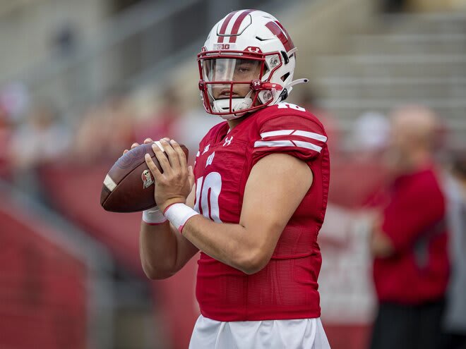 Wisconsin transfer quarterback, Deacon Hill. 