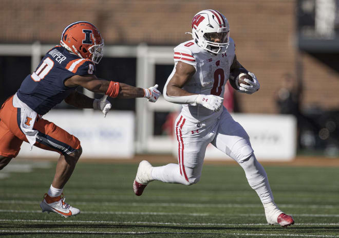 Wisconsin tailback Braelon Allen. 