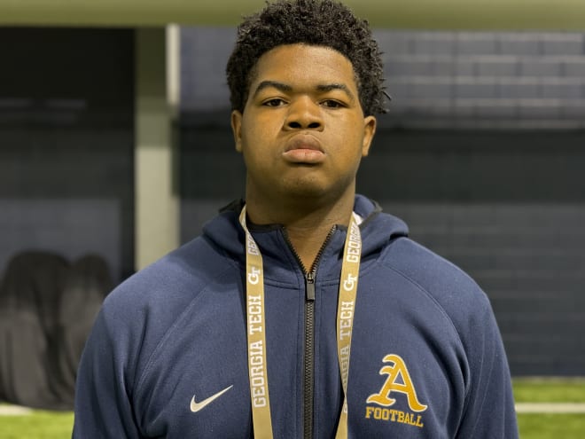 Caleb Harris during a stop at Georgia Tech earlier this month