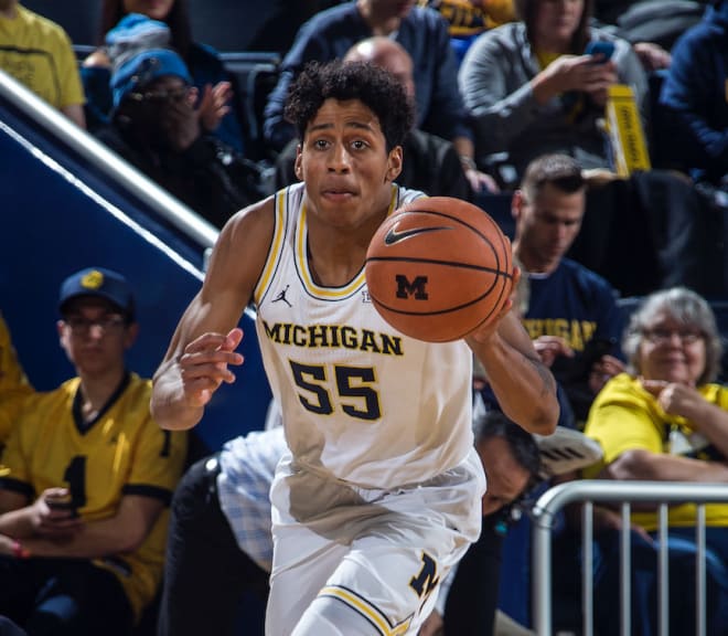 Sophomore guard Eli Brooks had eight points against Norfolk State. 