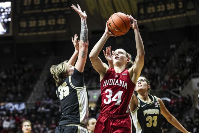 Indiana came away with a gritty win over rival Purdue on Sunday. (IU Athletics)