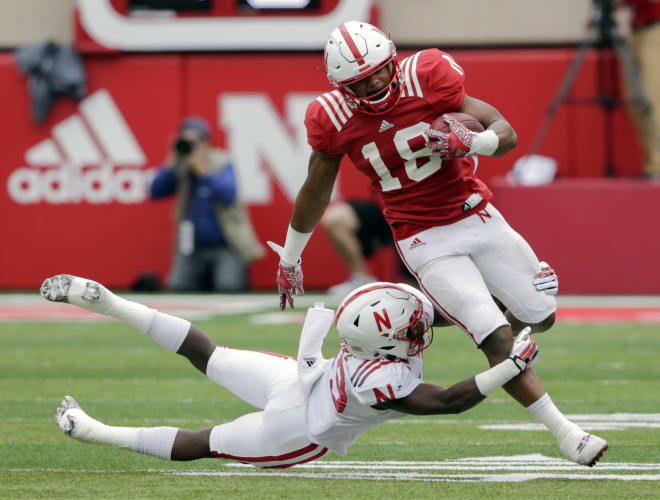 Sophomore Tre Bryant appears to be Nebraska's No. 1 back coming out of the spring. 