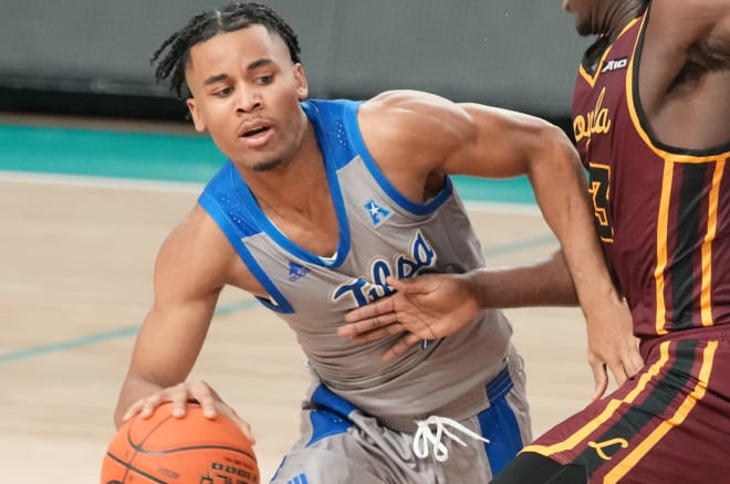 Sam Griffin led Tulsa with 20 points against Loyola-Chicago.