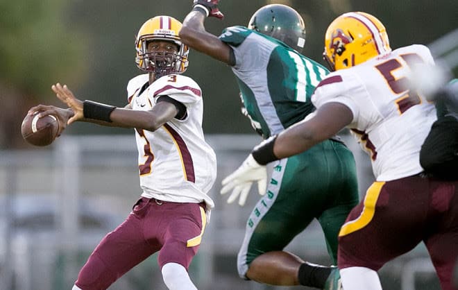 Blackman established himself as a four-star quarterback while playing at Glades Central in Belle Glade.
