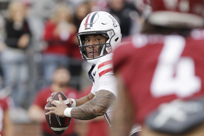 Noah Fifita won Pac-12 Freshman of the Week a record five times during the regular season guiding the Wildcats to an Alamo Bowl berth.