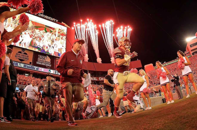 Florida State and coach Jimbo Fisher reached a contract extension which will keep him at the school through the 2024 season.