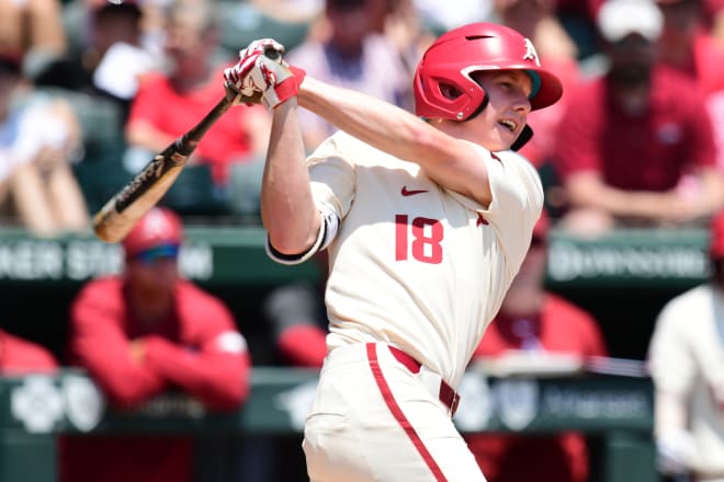 Heston Kjerstad is the ninth first-round MLB Draft pick in Arkansas history.