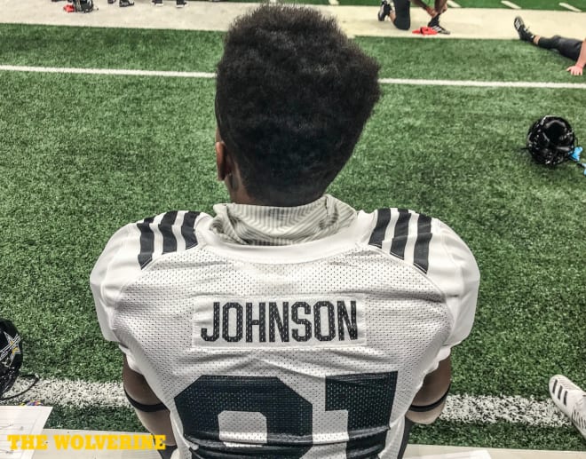 Three-star wide receiver Cornelius Johnson proved that he belonged in the All-American game.