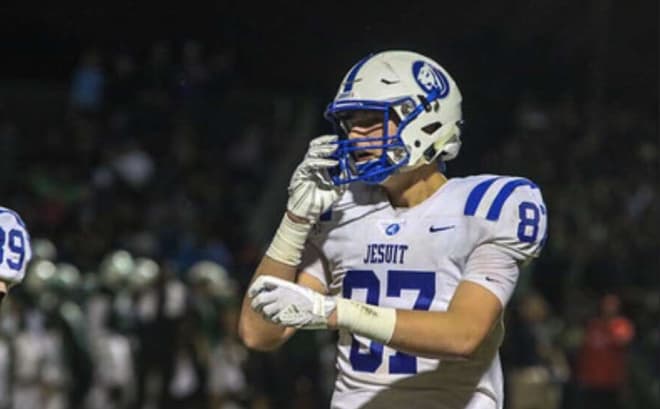 Tampa Jesuit tight end Jonathan Odom added an offer from Iowa tonight.