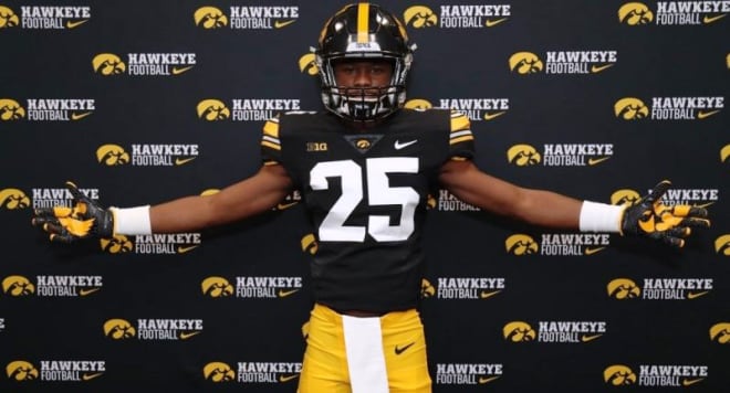 Cornerback Jermari Harris is anxious to get his college career started in Iowa City next month.