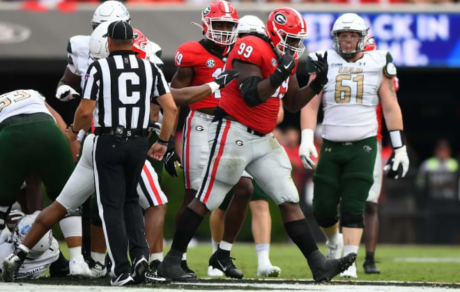 Gradick Sports - #UGA DL Jordan Davis finished his National