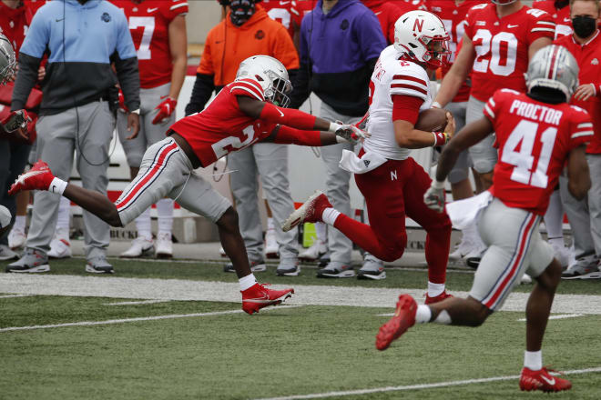 Ohio State opened its season with a 52-17 win Saturday.