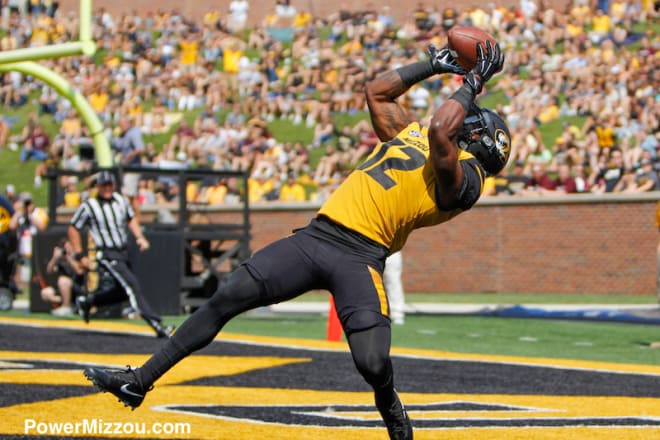 Johnson leds Missouri in receptions through the first six games