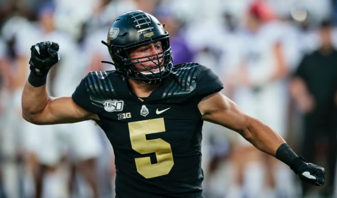 Dienhart says a big year could await DE George Karlaftis for the Boilermakers.