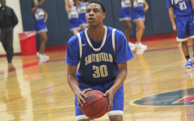 Smithfield senior Keon Tucker hit the shot of a lifetime to lift the Packers to a win at Lake Taylor