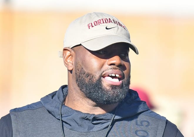 FSU announced Thursday that Alex Atkins has been promoted to offensive coordinator to replace Kenny Dillingham.