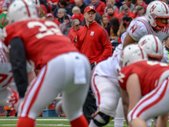 Head coach Scott Frost could learn a lot about his team in their first practice under the spotlight of 2019 at today's Red-White Spring Game.