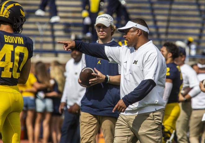 Michigan Wolverines football coach Mike Hart said the close call against Rutgers might be just what this team needed