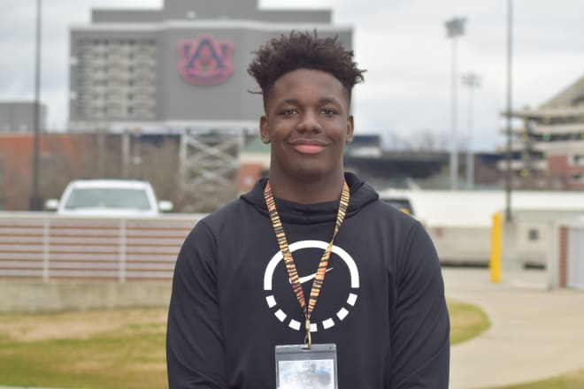 Octavius Brothers officially visited Auburn over the weekend.