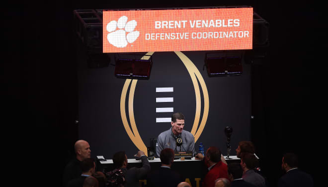 Venables is shown here in Santa Clara (Calif.) in January.