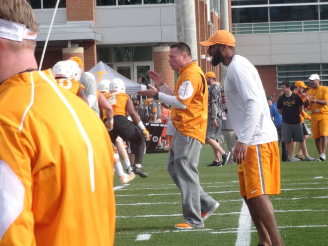 Butch Jones will not have star linebacker Jalen Reeves-Maybin for the remainder of spring camp.