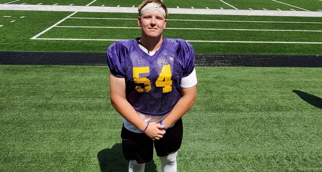 In-state offensive lineman Hadley Panzer has earned a Kansas State offer.