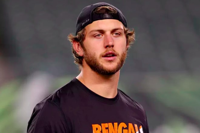 Tyler Eifert caught nine passes for 102 yards and a TD in his second game back from injury.