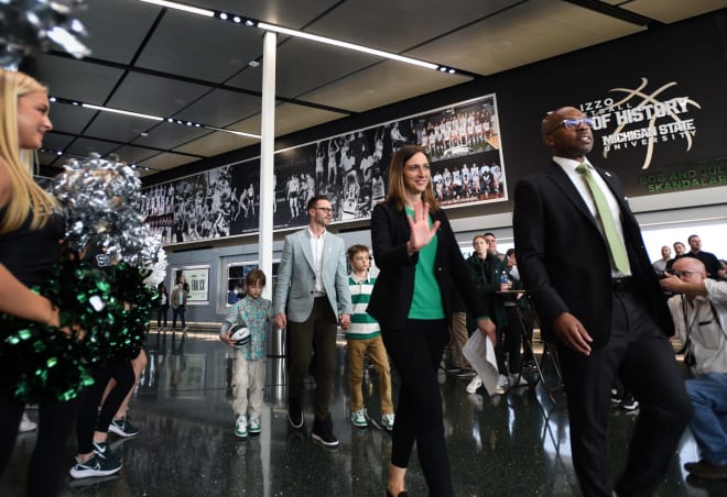 Head coach Robyn Fralick was hired as the sixth women's basketball head coach in MSU history.